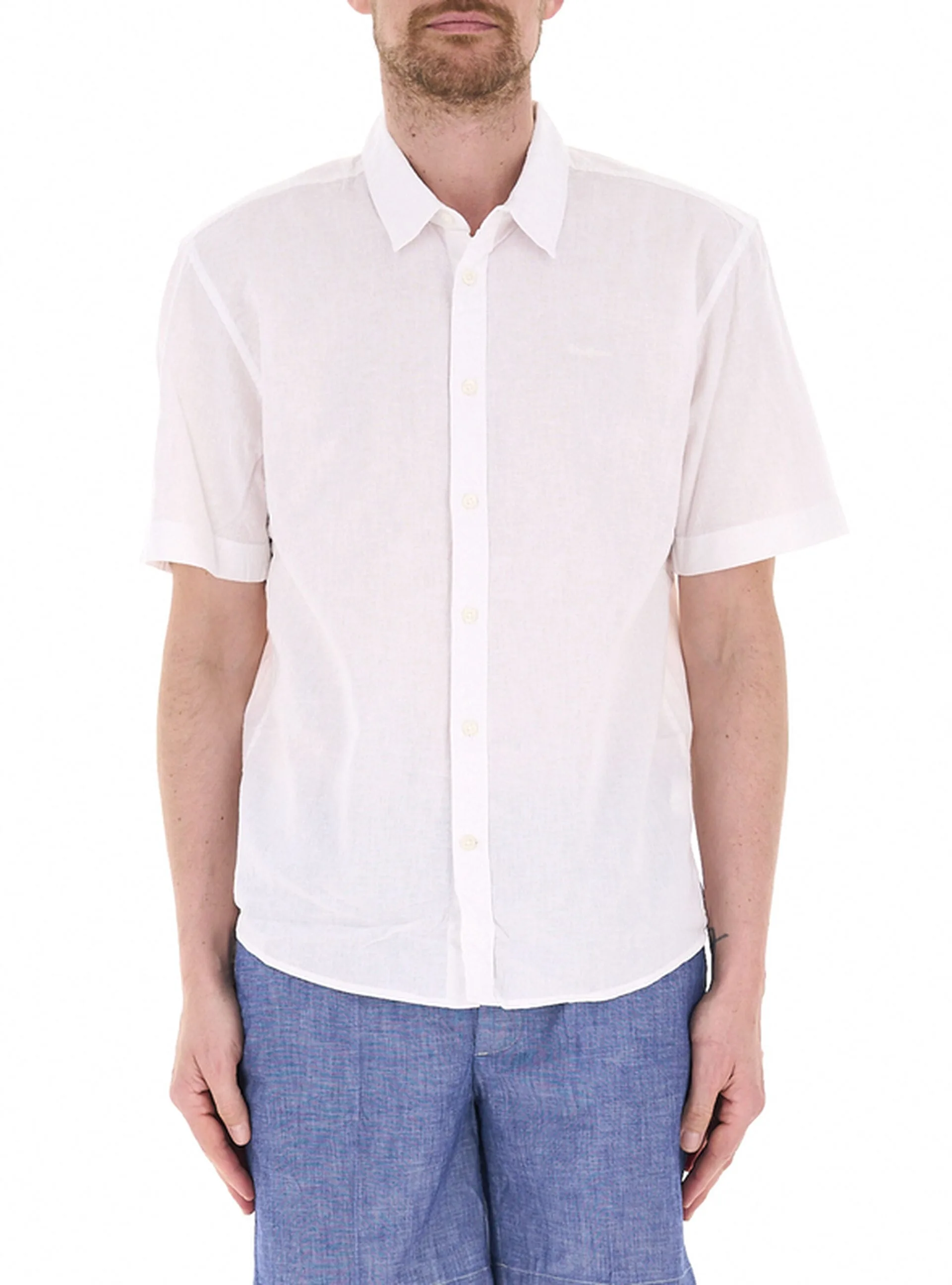 Camicia in lino BIANCO L - Pepe jeans - FashionsVida