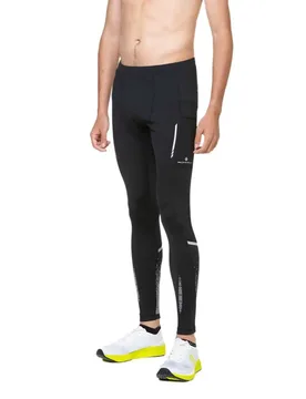 Tech Reflect Leggings Black / Reflect S Men - Ronhill - FashionsVida