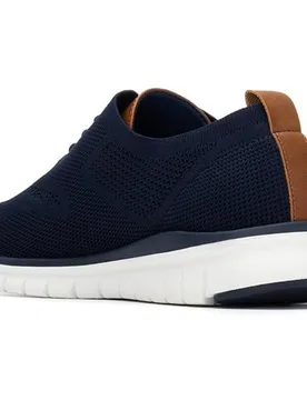 Zapatos de hombre con cordones y material elástico - Refresh - FashionsVida