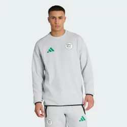 Giacca a vento Tiro Travel Full Zip Algeria S Team Light Grey