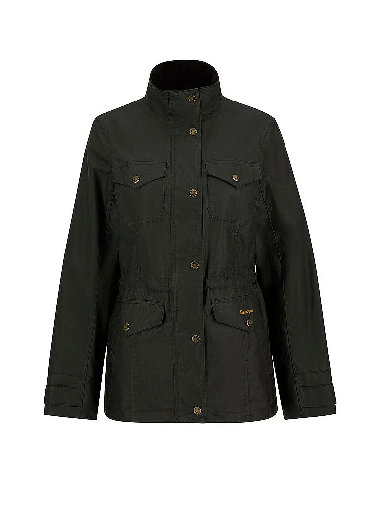Veste de terrain SUMMER SAPPER WAX olive 40 - Barbour - FashionsVida