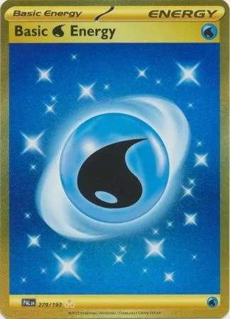 Pokemon SV Paldea Evolved 279/193 Water Energy (Secret Rare) - Pokémon - FashionsVida