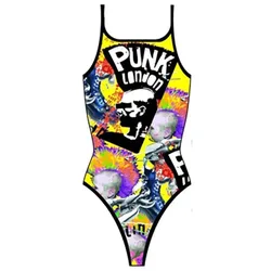 Punk London Thin Strap Swimsuit Multicolor 5-6 Years Girls