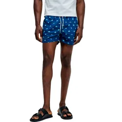 Short De Bain 21011264 Dark Blue V1 L Homme