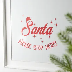 Pagen Fensterbild "Santa"