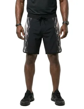Short De Bain Warped Boardshort Black 30 - Mystic - FashionsVida