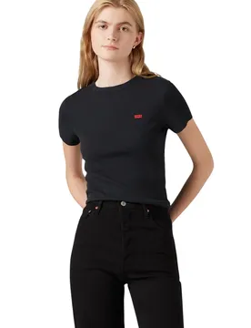 Damen T-Shirt Schwarz 512796