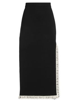Falda larga Mujer Negro M Mujer