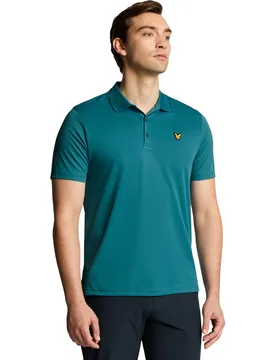 Lyle Scott Polo Tech, petrol xxl - Scott - FashionsVida