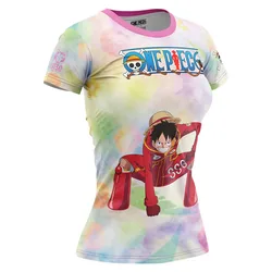 Maglietta A Maniche Corte One Piece Egghead Luffy And The Crew Pink M