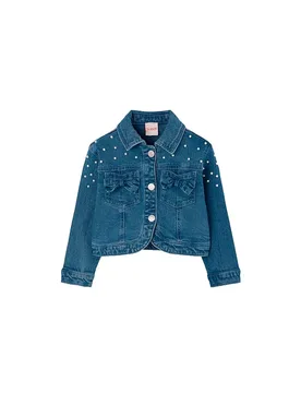 Boboli Giacca 773085 Bleach Wash 10 Anni - BÒBOLI - FashionsVida