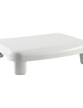 B & B Badestufe "massiv" weiss