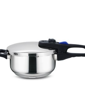 Schnellkochtopf "Praktika", 4 l silber