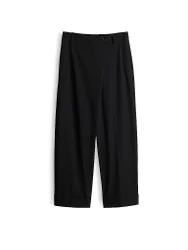 Pantalone elegante MOZY TURN-UP nero 42