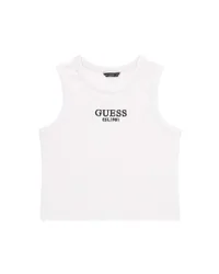 T-shirt mezza manica nera in misto cotone con logo in strass