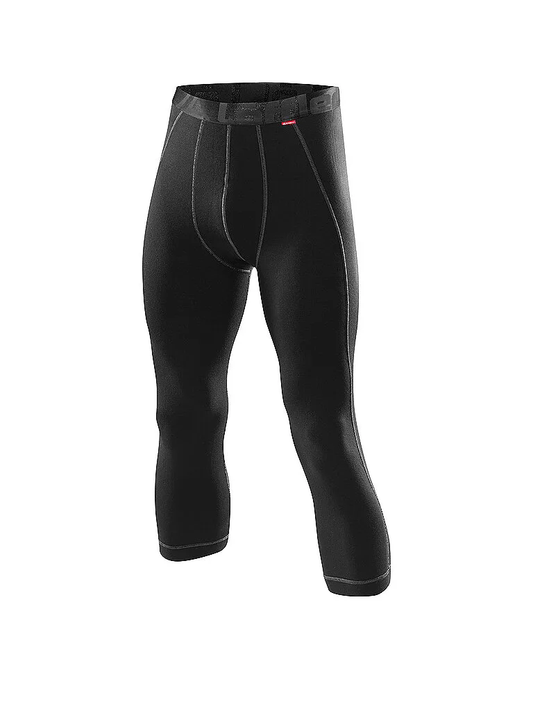 Herren 3/4 Funktions-Unterhose schwarz 52 M - LÖFFLER - FashionsVida