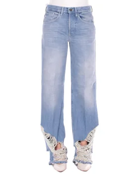Donna jeans dp427df0283d 800 jeans 5tasche wide leg jacklyn blu denim - Dondup - FashionsVida