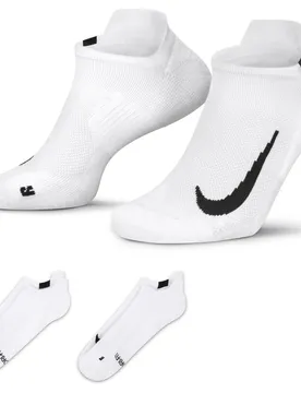 Multiplier No-Show (2 -Paar) Socken, weiß US: M