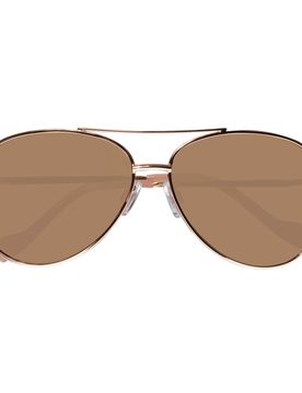 Lunettes de soleil Or Rose Pilote or rose ST adulte