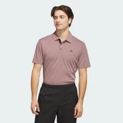 Mens Drive Heather Golf Polo Shirt - Medium Blue - Size 2xl