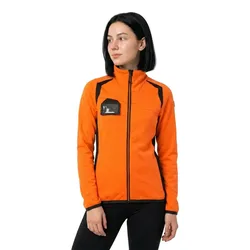 Sweat-shirt à Zip Accelerate Safe 19453 Hi-Vis Orange / Dark Anthracite 5XL