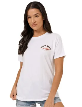 T-shirt à Manches Courtes Salty Sardine Bf White S - Salty Crew - FashionsVida