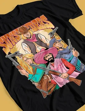 T-shirt For Anime Sunset Riders 90’S - Aliexpress - FashionsVida
