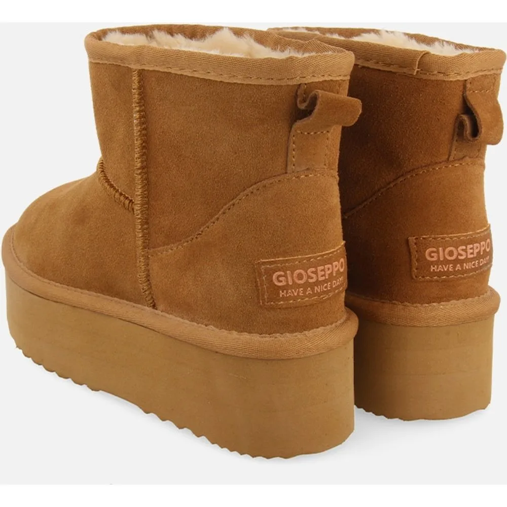 Botas de mujer tipo australianas con plataforma y forradas de pelo - Gioseppo - FashionsVida