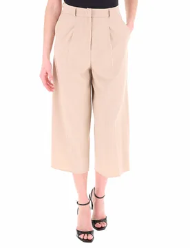 Pantalone cropped BEIGE M - Rinascimento - FashionsVida