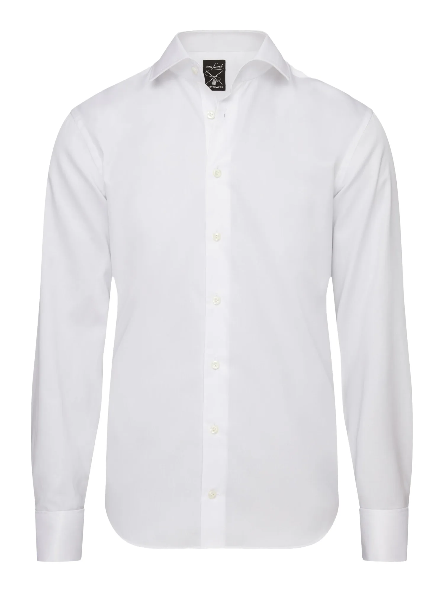 Tailor-Fit Hemd mit Umschlagmanschette RIVARA-DTFN Weiß 43 - van Laack - FashionsVida