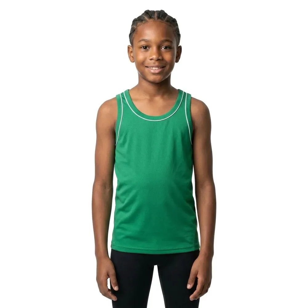 Team Sleeveless T-shirt Courtside Green XS - Wilson - FashionsVida