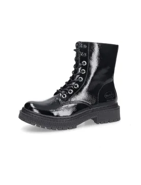 Boot - Schnürboots - EU39 bis EU40 - für Damen - Größe EU40 - schwarz - Frauen - female - Dockers By Gerli - FashionsVida