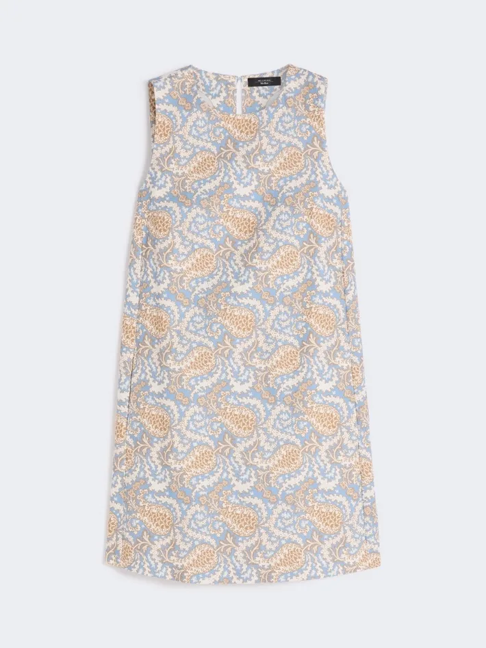 Abito in stuoia donna azzurro - Max Mara - FashionsVida