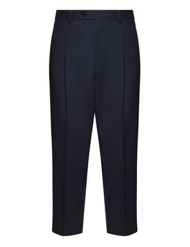 Pantaloni di miscela di lana vergine