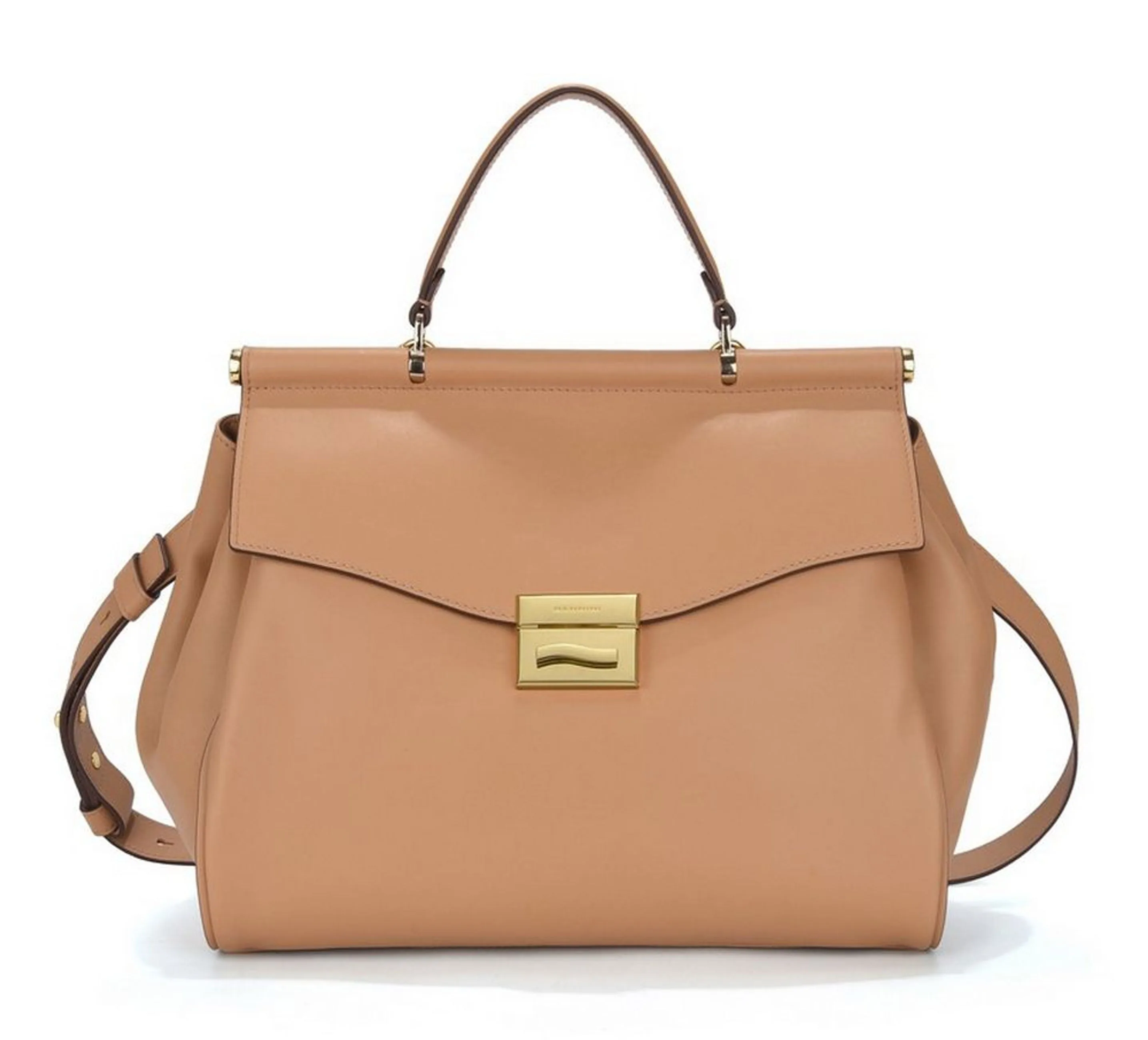 Borsa Amira Donna 19105-camel Marrone - NANNINI FIRENZE - FashionsVida