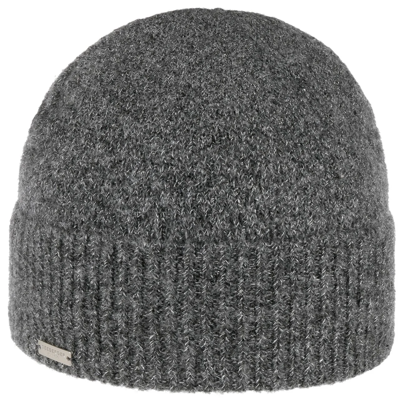 Lamenja Beanie Hat with Cuff by - anthracite - Damen - Size: One Size - Seeberger - FashionsVida