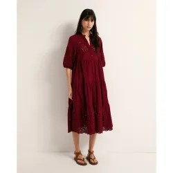 Sfera - Vestido camisero schiffly