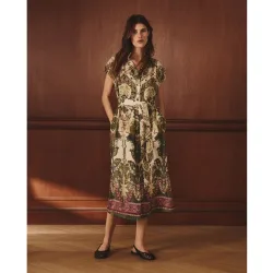 Vestido lino sin mangas