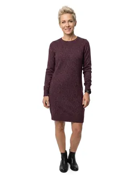 Vestito A Maniche Lunghe Doffy Maternity Winetasting / W. Black Melange M