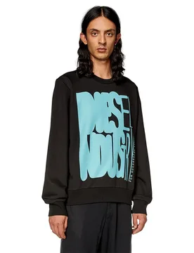 Sweat-shirt Ginn K37 Deep / Black S - Diesel - FashionsVida