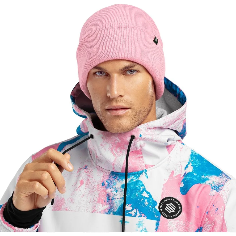Gorro de invierno Snowflake Pink - Siroko - FashionsVida