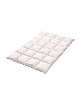Daunendecke 140x220cm CLASSIC Warm Weiss weiss baby
