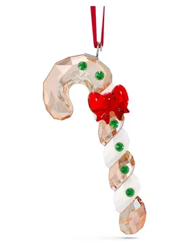 Holiday Cheers Decorazione Bastoncino di Zucchero di Pan di Zenzero OS - Swarovski - FashionsVida