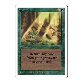 Regrowth Unlimited - Magic: The Gathering - FashionsVida