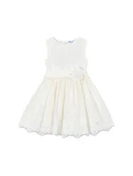 Abito da ragazza crema 116