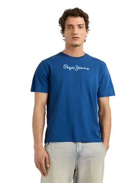T-shirt à Manches Courtes Eggo Ink Blue L