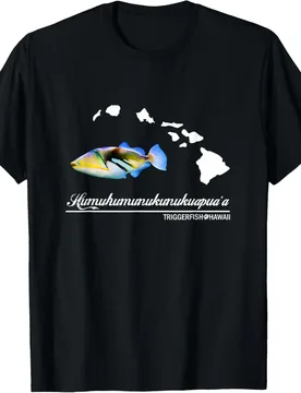 Humuhumunukunukuapua'a Triggerfish Hawaii Holiday T-Shirt 100% Cotton O-Neck Short Sleeve Summer Casual Mens T-shirt Streetwear - Aliexpress - FashionsVida