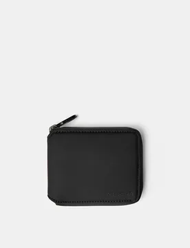 Rubberised Wallet (Size: ) - Pull&bear - FashionsVida