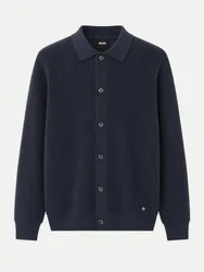 Black Strickjacke C-Laconico Blau M