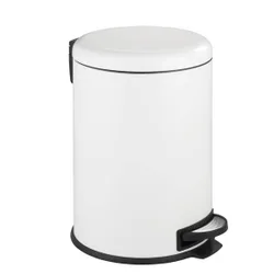 Treteimer Mod. Leman Easy Close Weiß 20 L, mit herausnehmbarem Einsatz